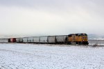 UP SD70M #4367 leads the northbound Cache Valley Local (LCG-41C) approaching the W. 3200 N. Xing in Logan, Utah. April 13, 2022